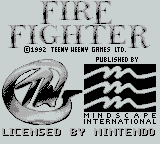 Fire Fighter screenshot 3 for GameBoy